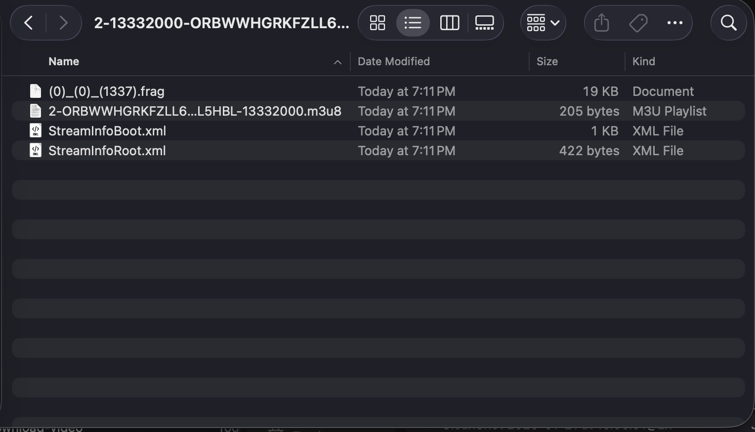 Prime Video Data Folders Frag File